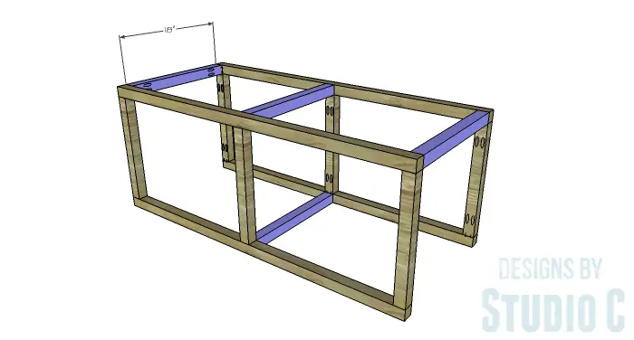 DIY Furniture Plans to Build a Coffee Table with Slide-Out Extensions - Coffee Table Stretchers