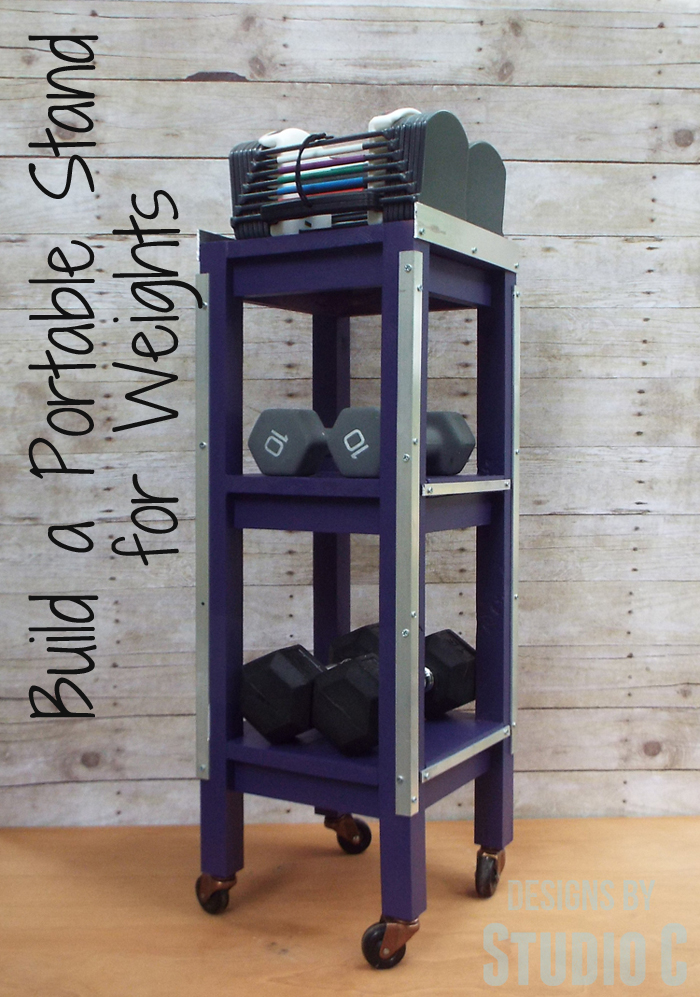 build portable stand weights