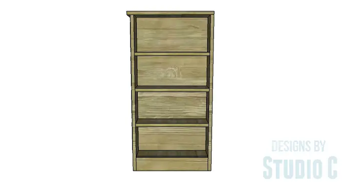 DIY Furniture Plans to Build a Dresser with Side Storage - Copy 2