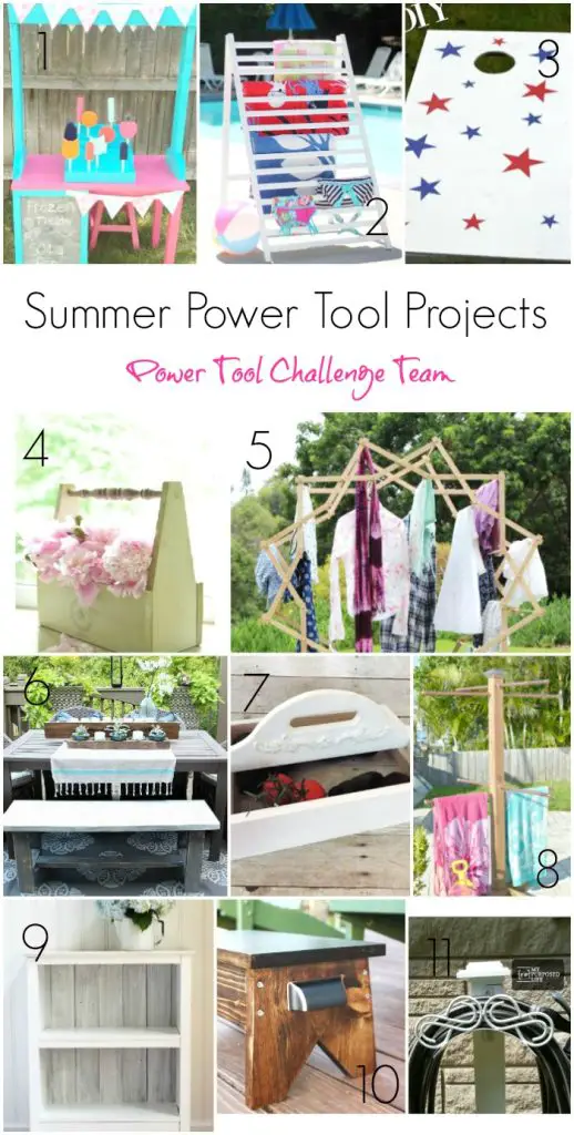 Power Tool Challenge Team Summer Themed Projects