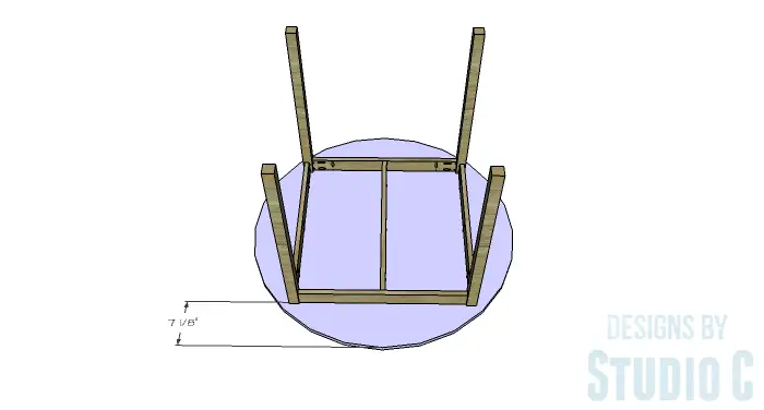 DIY Furniture Plans to Build a Simple Round Dining Table - Top