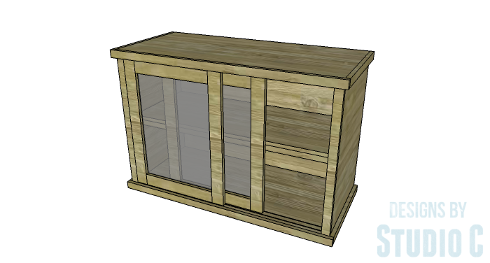 Storage Bin Cabinet Woodworking Plan - WoodworkersWorkshop