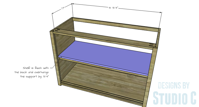 DIY Furniture Plans to Build a Stackable Cabinet - Shelf