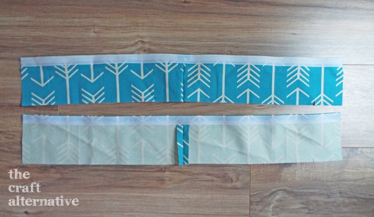 easy to make bolster pillow for yoga - closure gusset