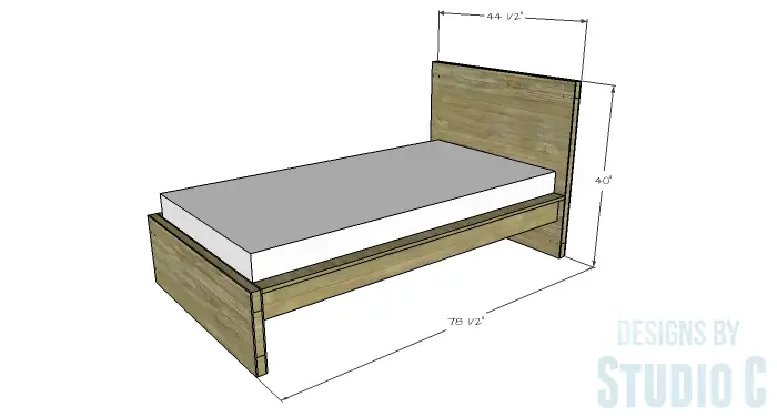Build A Diy Ikea Malm Twin Bed, Ikea Malm Bed Frame Replacement Parts