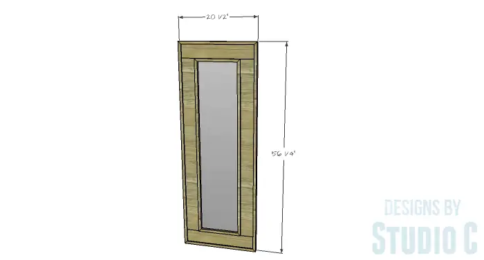 DIY Furniture Plans to Build a Simple Mirror Frame
