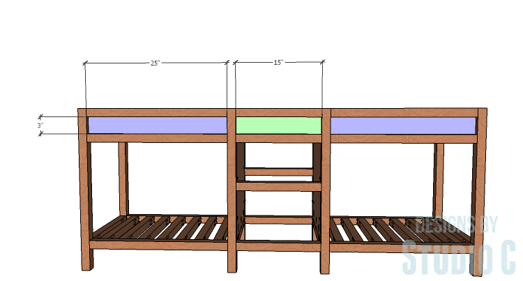 DIY furniture plans to build a Cuszco Console Table_Front Inserts