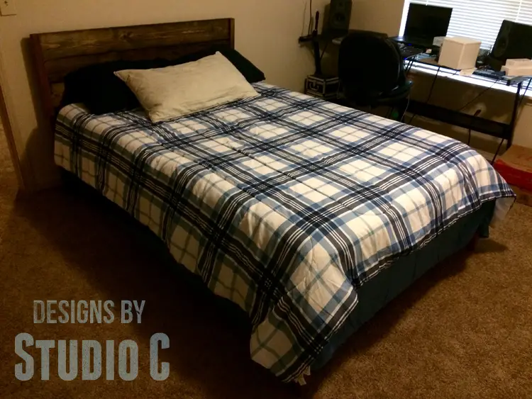 DIY furniture plans to build a Full XL bed_Featured