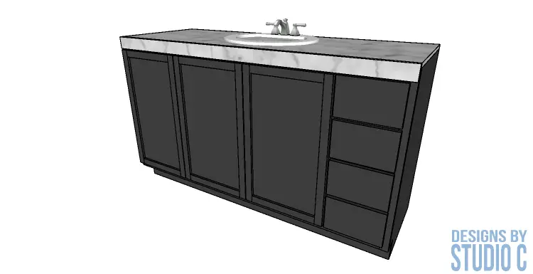 DIY-furniture-plans-build-custom-36-tall-bath-vanity