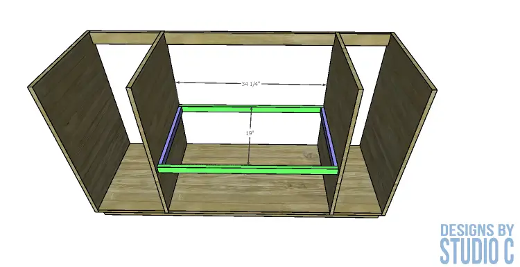 DIY-furniture-plans-build-custom-36-tall-bath-vanity_Shelf Frame