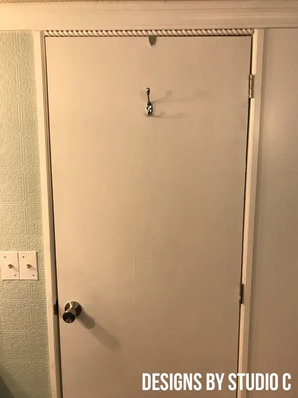 How to Build an Interior Slab Door completed door