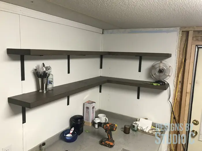easy to build open chunky shelving_completed