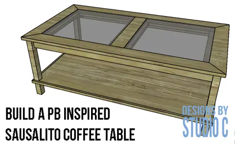 build coffee table,plans build coffee table,build sausalito coffee table