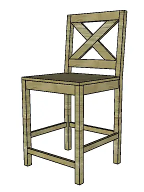 build x back stools