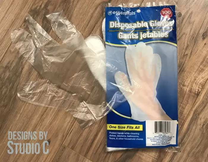 DIY Supplies from the Discount Store_Plastic Gloves