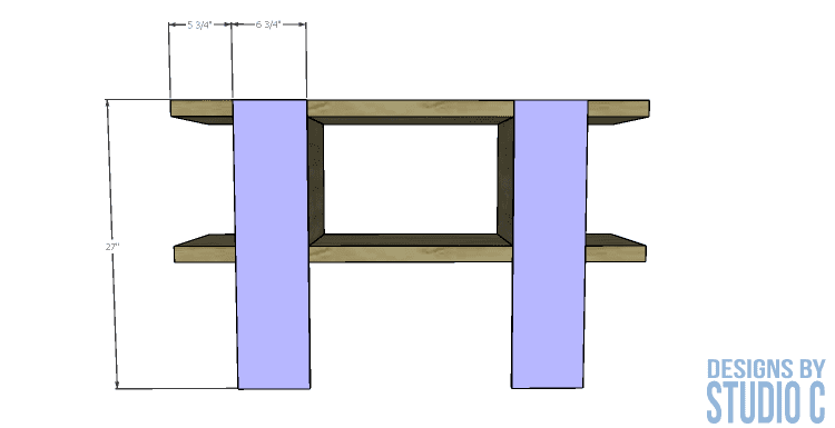 DIY Furniture Plans to Build PB Inspired Tacoma Stackable Shelving_Back