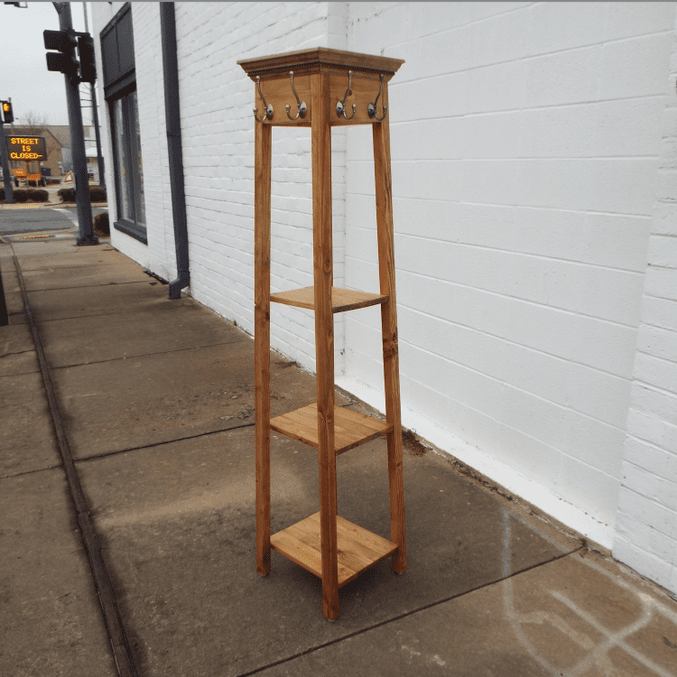 DIY Furniture Plans to Build a Livingston Coat Rack