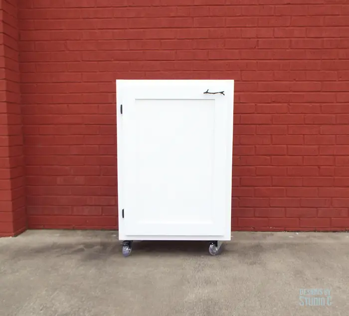 Build a Rolling Storage Cabinet