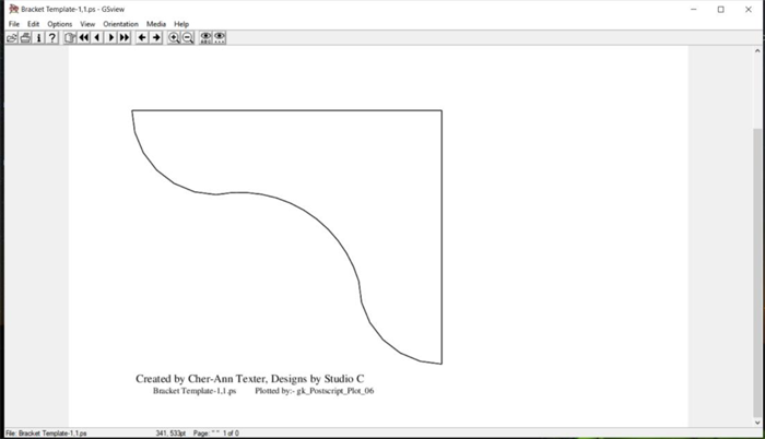 How to Create Printable Templates for Woodworking in SketchUp_View