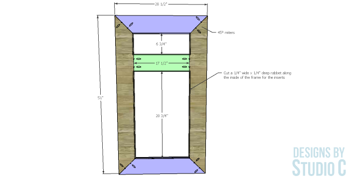 DIY Furniture Plans to Build a McKinley Entryway Shelf_Frame