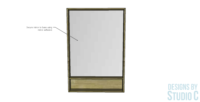 DIY Furniture Plans to Build a Durant Wall Mirror_Mirror