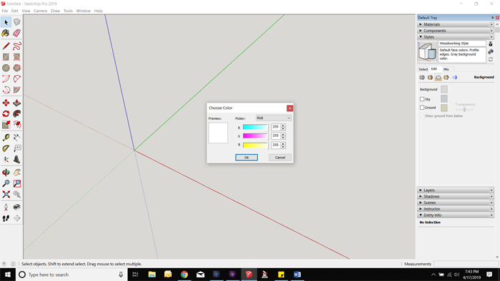 How to Create a Workspace Template in SketchUp_RGB