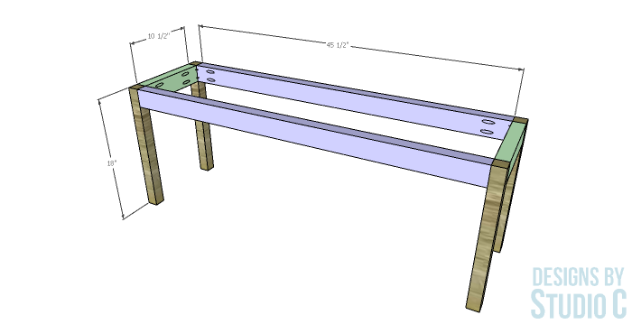 Build a Bench with a Woven Jute Seat_Frame