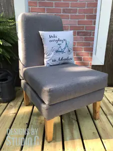 build upholstered chair