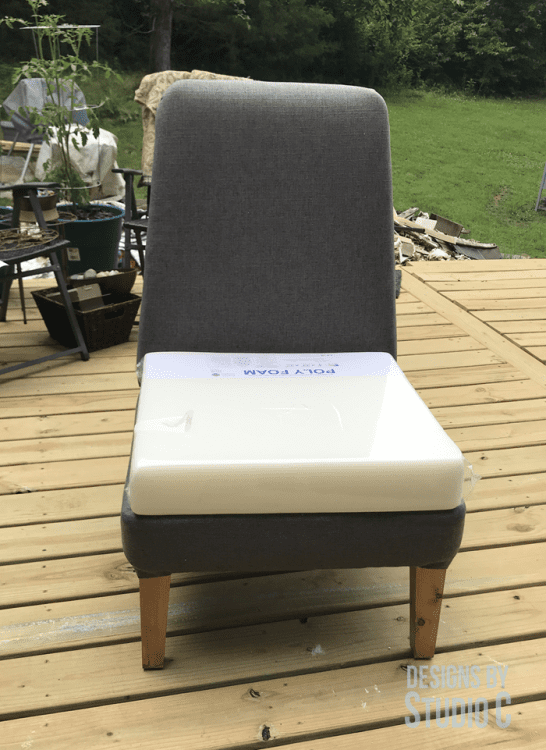 DIY Furniture Plans to Build an Upholstered Chair, Part Four - The Seat Cushion