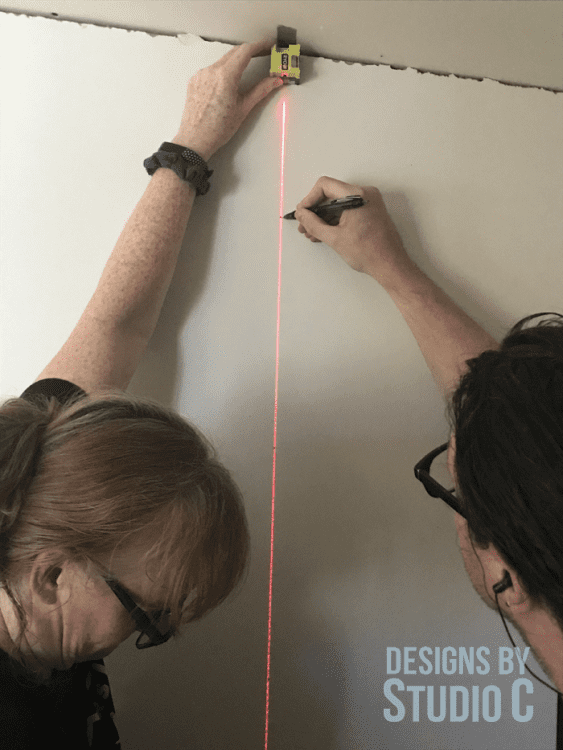 installing new drywall tips tricks part two_laser level