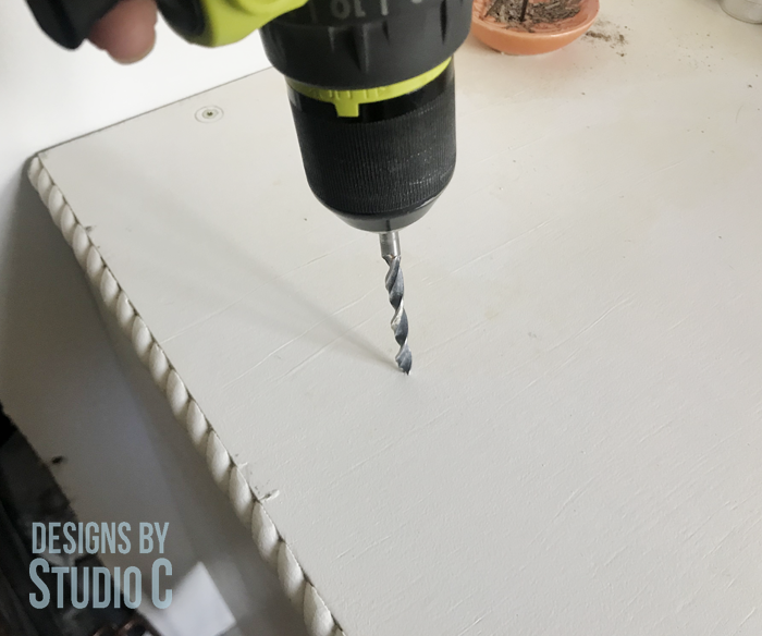 How to Install an Outlet on the Top of a Desk or a Table_Drill Bit