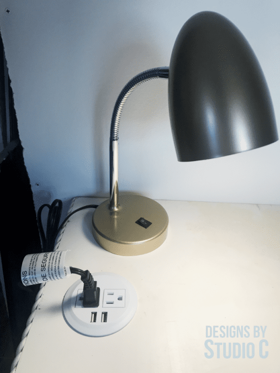 How to Install an Outlet on the Top of a Desk or a Table_Outlet On