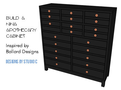 Build A Nina Apothecary Cabinet