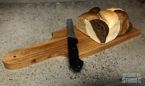 DIY Oak Breadboard_Completed