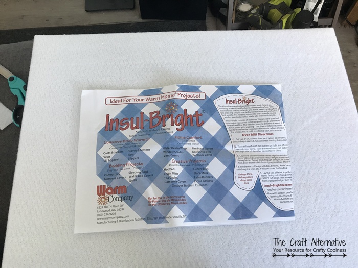DIY pressing board Cricut EasyPress Batting