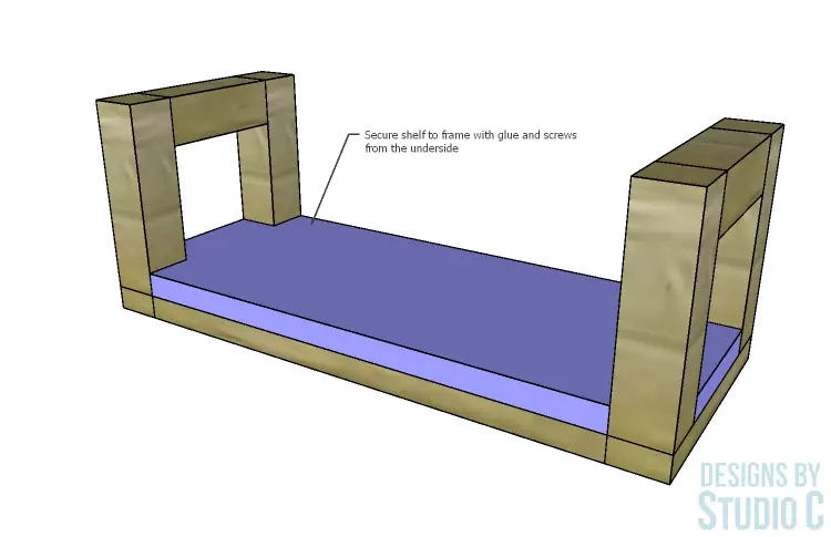 DIY Furniture Plans to Build the Carson Shelves_Shelf 2