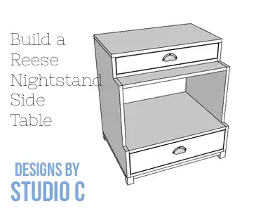 plans build nightstand,plans build side table,reese nightstand side table