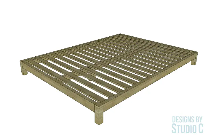 build easy platform bed