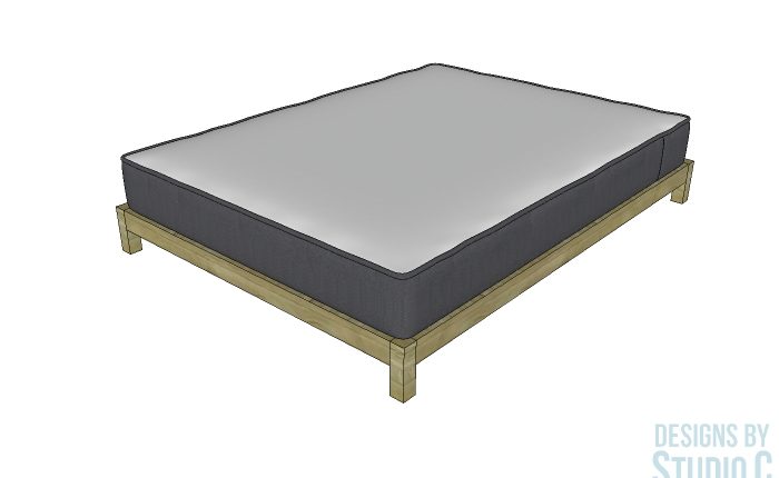build easy platform bed