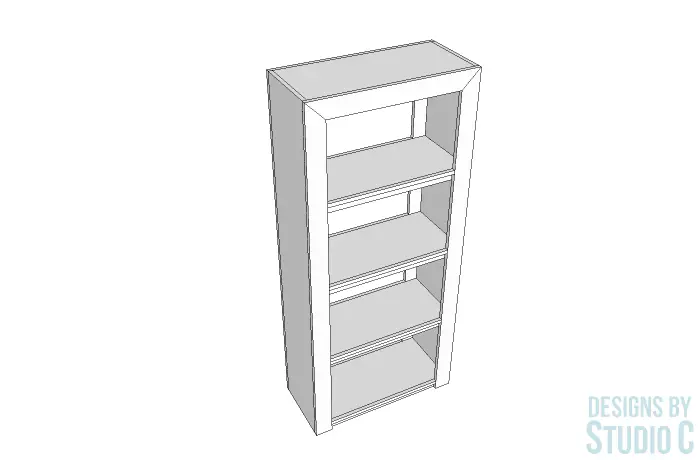 build dillon tall bookcase _ 2