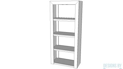 build dillon tall bookcase