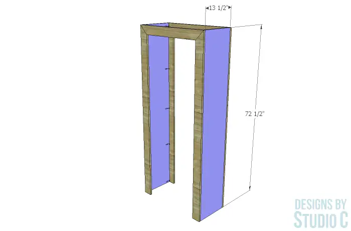 build dillon tall bookcase _ sides