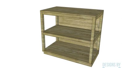build two-shelf bookcase,pacific two-shelf bookcase
