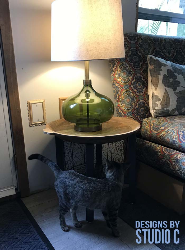 Build a Wire Basket End Table Designs by Studio C