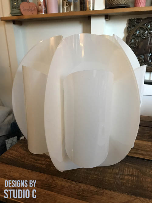 ikea lampshade redesign