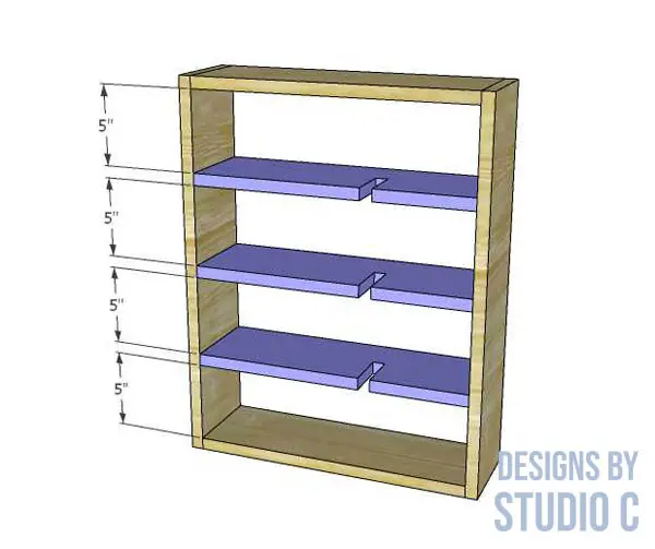 mirrored storage cabinet plans shelves