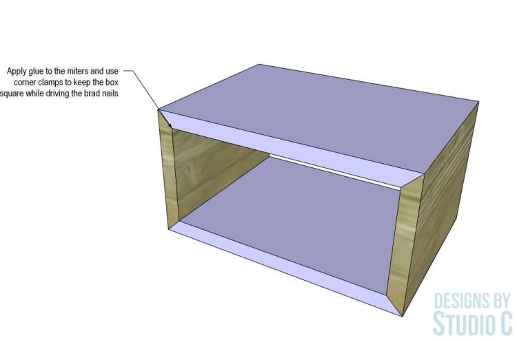 build an end table with a stair tread_box
