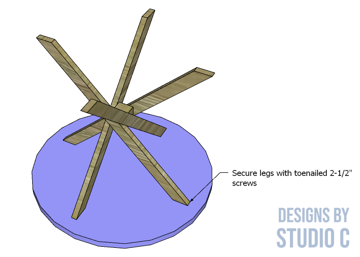 build apex end table _ top