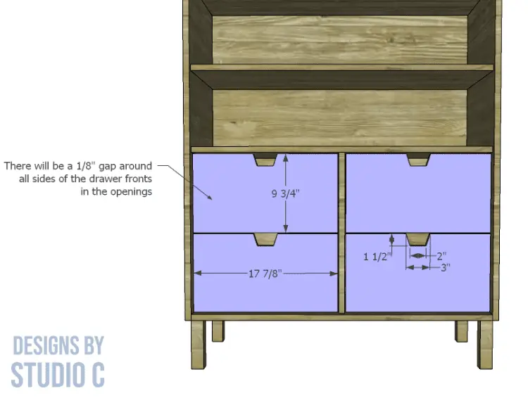 build ivy cabinet _ drawer fronts