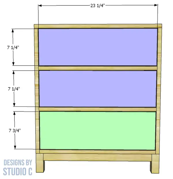 build blaire storage cabinet system _drawer fronts